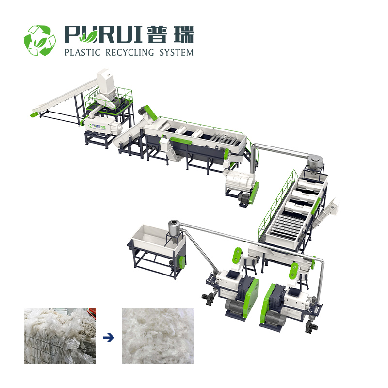 PP PE薄膜 / PP编织袋清洗回收设备